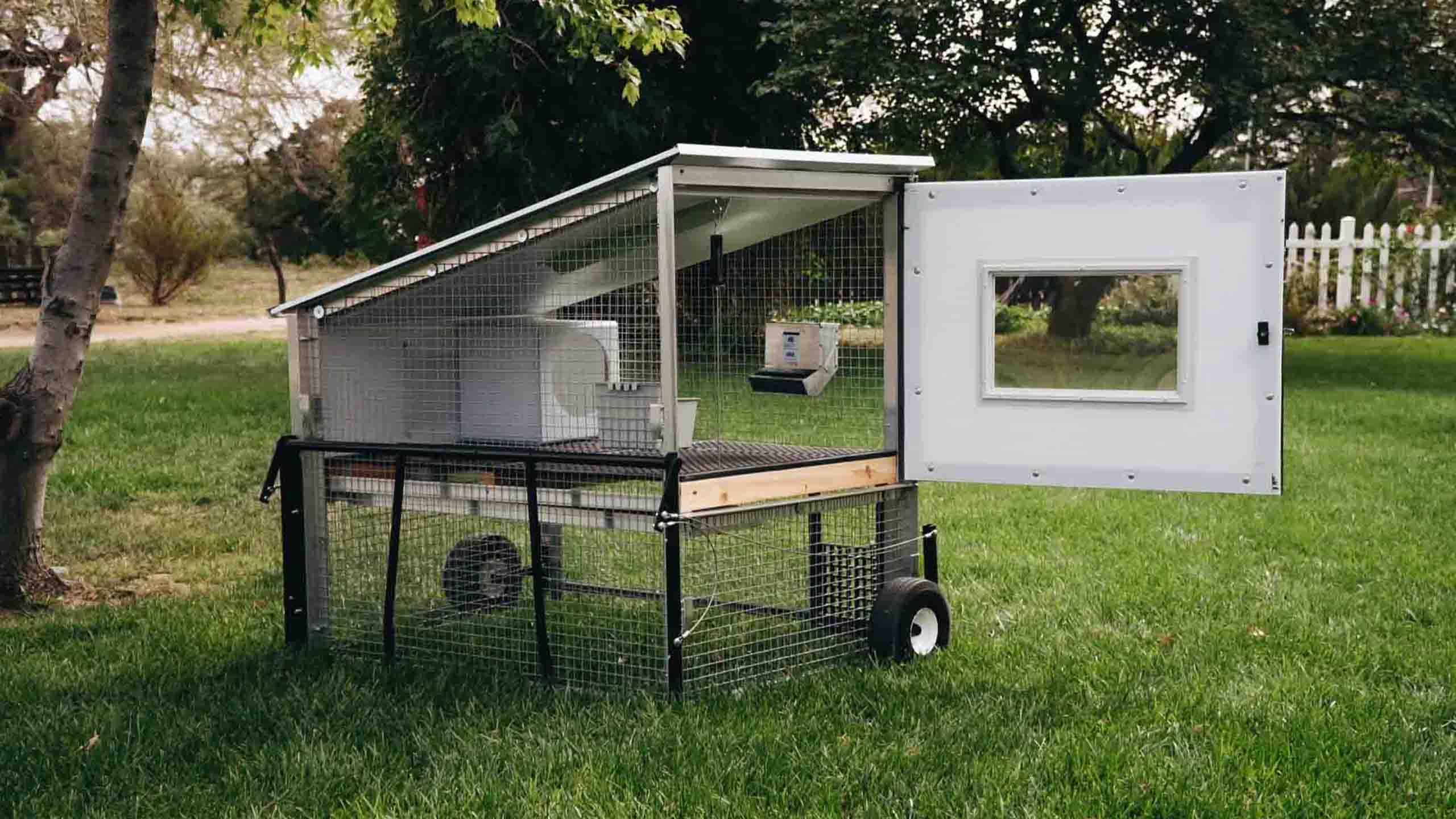 Sun Rise Sheds | Egg Cart'n Mini Chicken Tractor