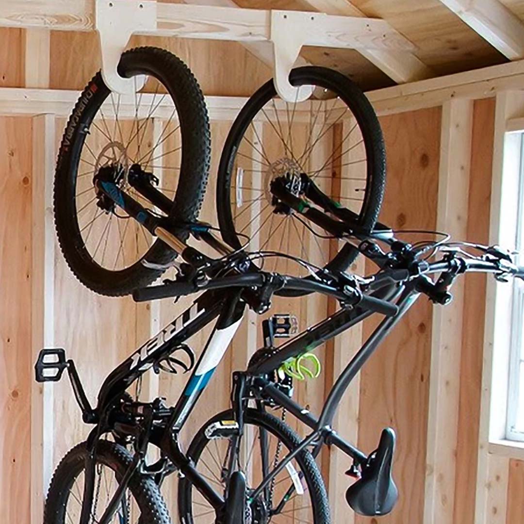 Sun Rise Sheds | HangThis Up | Bike Organizer